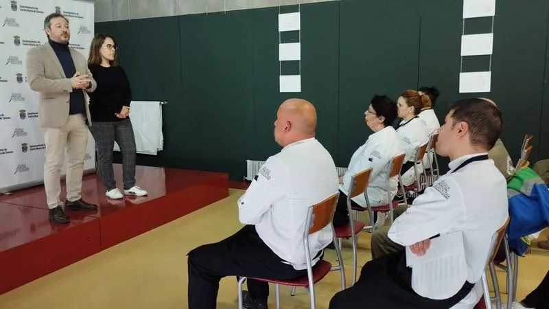 Entrega de diplomas de la Acción de Formación y Empleo “Agenda 2030: Comedor social en infraestructura verde urbana”.