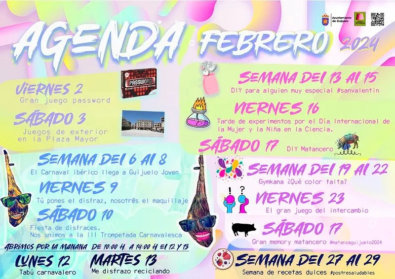 Presentación de la agenda joven en Guijuelo.