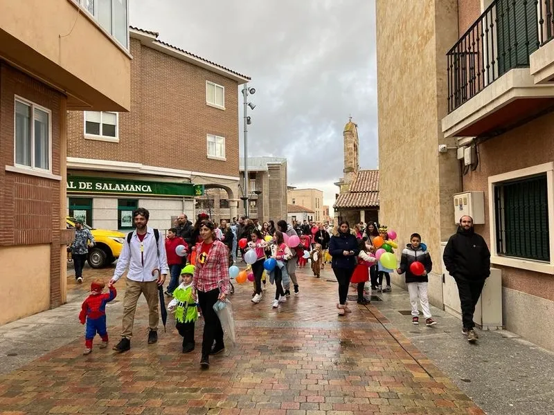 Martes de Carnaval en Carbajosa de la Sagrada.