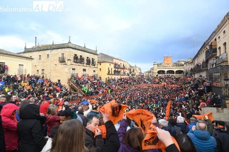 Inicio del Carnaval de Ciudad Rodrigo. Fotos: Adrián Martín.
