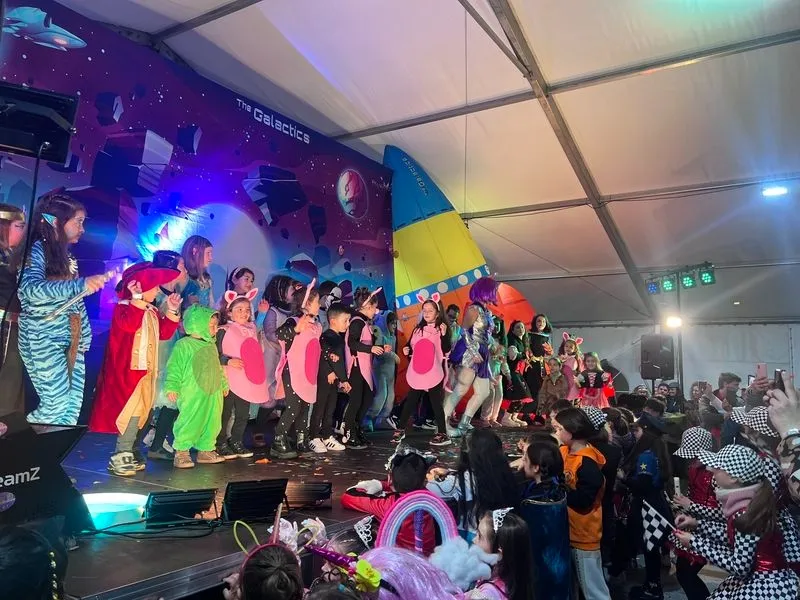 Concurso de disfraces para cerrar el Carnaval de Guijuelo.