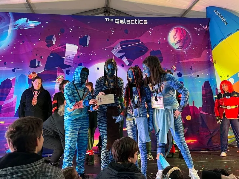 Concurso de disfraces para cerrar el Carnaval de Guijuelo.