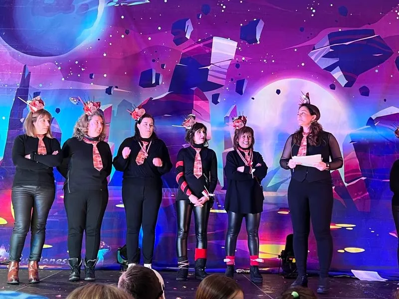 Concurso de disfraces para cerrar el Carnaval de Guijuelo.