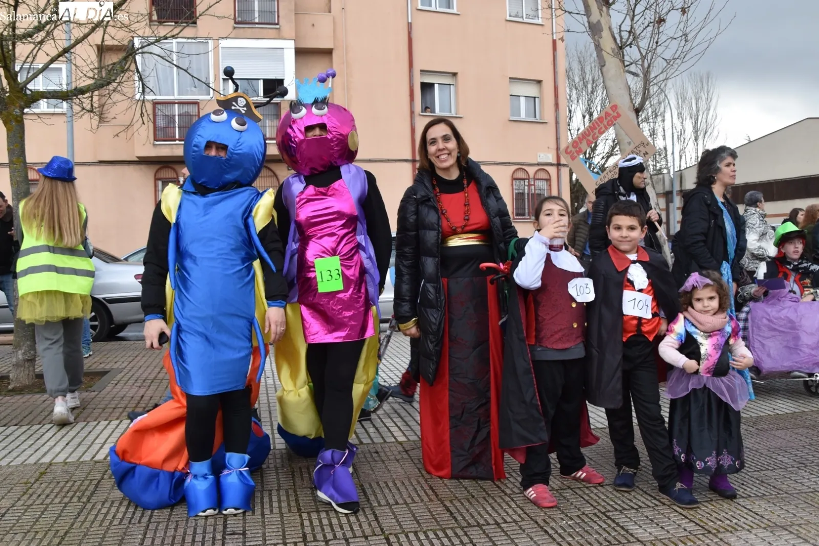 Imágenes del Carnaval del Consejo Social de El Rollo. Fotos: Vanesa Martins.