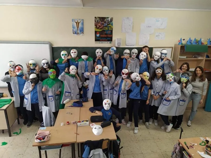 Carnaval veneciano en el Colegio San Juan Bosco.