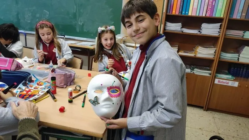 Carnaval veneciano en el Colegio San Juan Bosco.