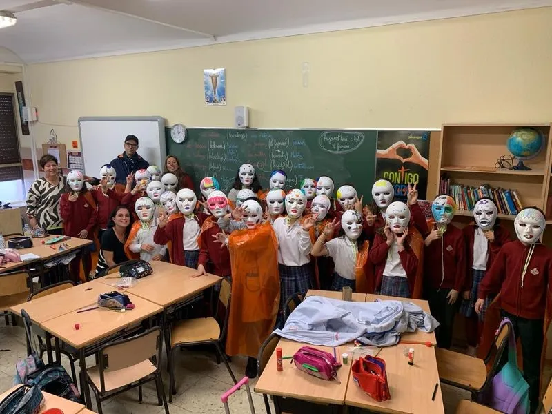 Carnaval veneciano en el Colegio San Juan Bosco.