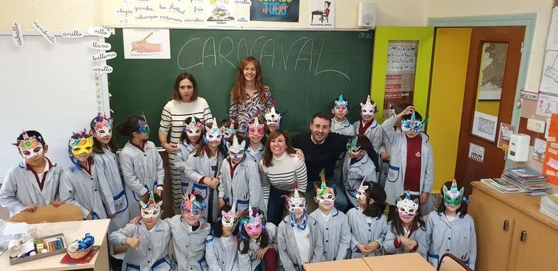 Carnaval veneciano en el Colegio San Juan Bosco.