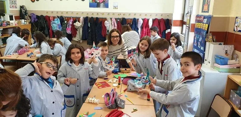 Carnaval veneciano en el Colegio San Juan Bosco.