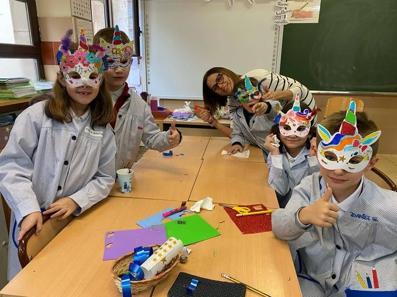 Carnaval veneciano en el Colegio San Juan Bosco.