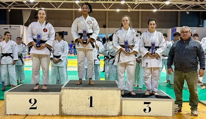 Cinco medallas salmantinas en el Campeonato Autonómico de Judo Junior