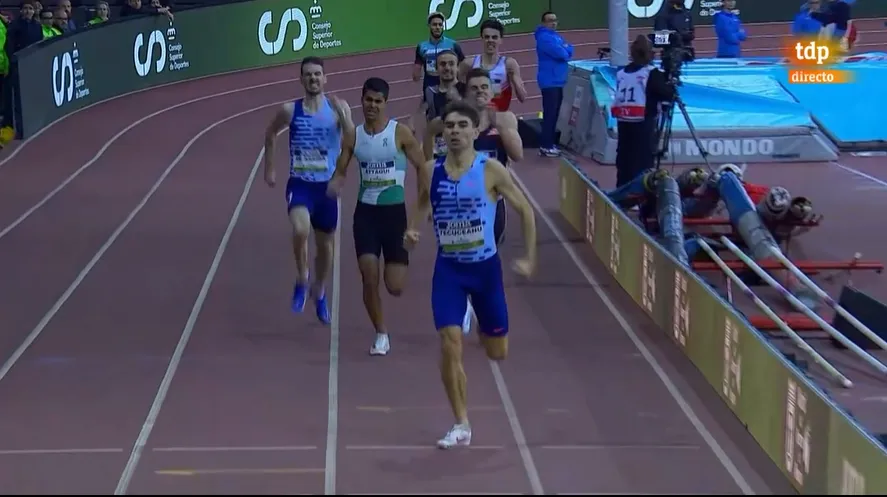 Foto 2 - &Aacute;lvaro de Arriba queda 4&ordm; en Madrid en la carrera mundial m&aacute;s r&aacute;pida de la temporada