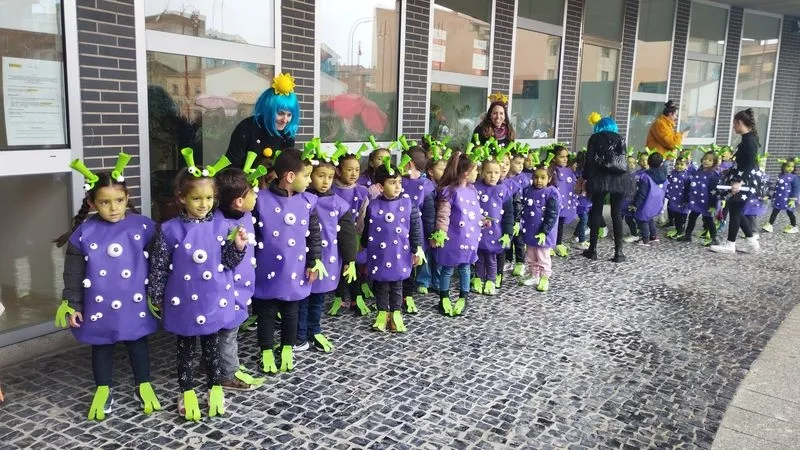Niños del Colegio Miguel Hernández.  