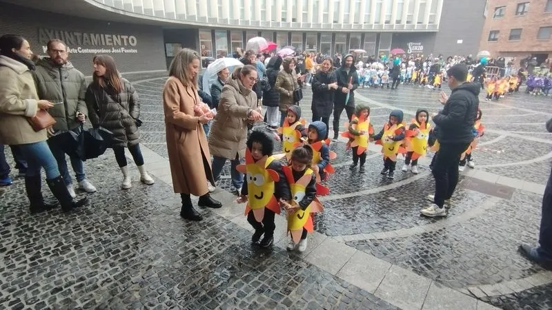 Niños del Colegio Miguel Hernández.  