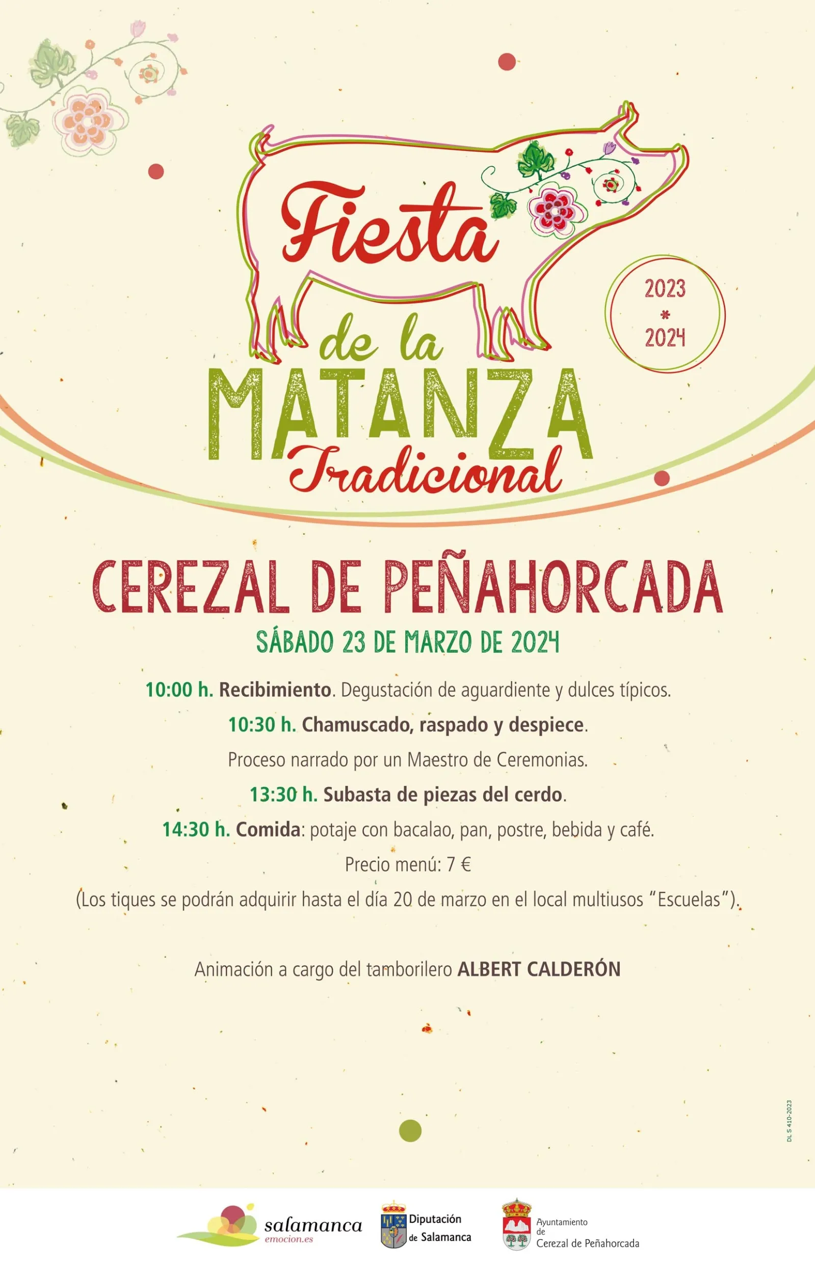 Foto 2 - Cerezal de Pe&ntilde;ahorcada se prepara para una nueva Fiesta de la Matanza Tradicional