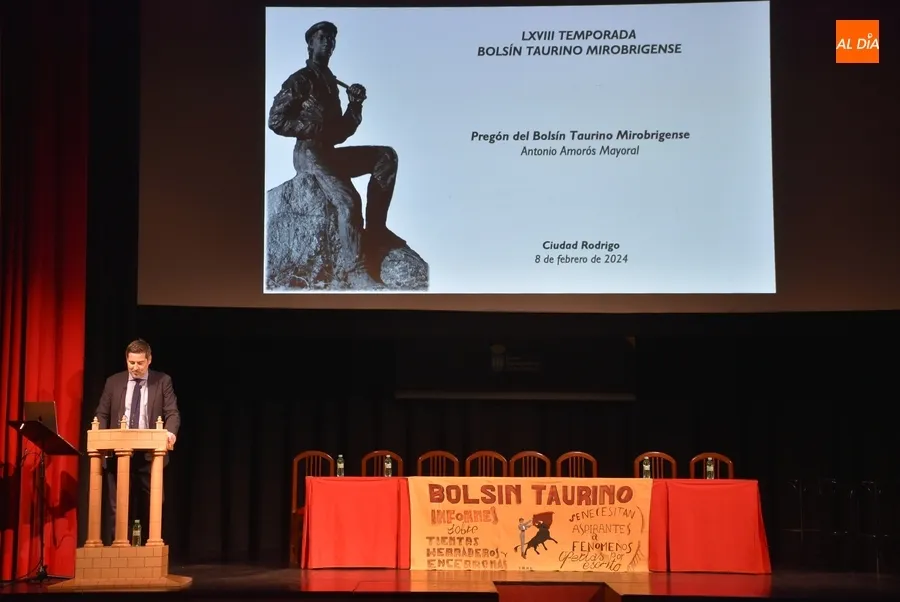 Foto 3 - Antonio Amor&oacute;s explica en su preg&oacute;n bolsinista por qu&eacute; el torero est&aacute; considerado un h&eacute;roe popular