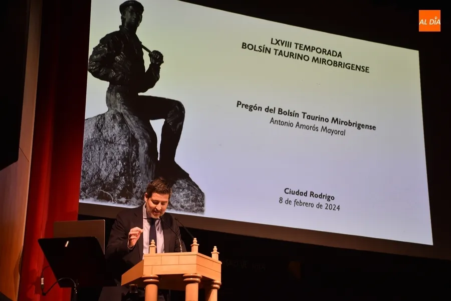 Foto 4 - Antonio Amor&oacute;s explica en su preg&oacute;n bolsinista por qu&eacute; el torero est&aacute; considerado un h&eacute;roe popular