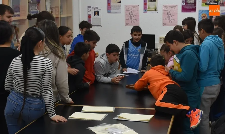 Foto 2 - Los IES mirobrigenses reciben a los alumnos de 6&ordm; de sus colegios vecinos