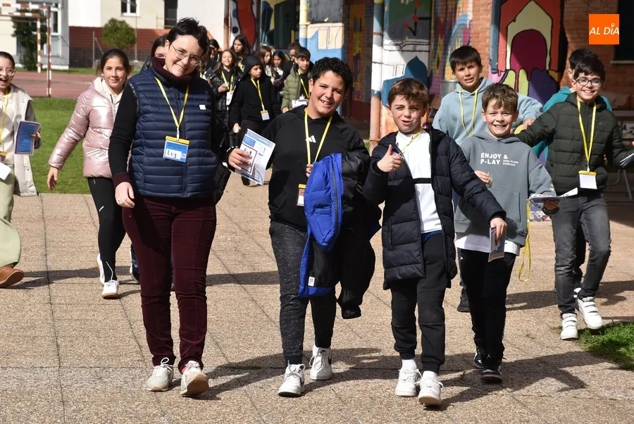 Foto 4 - Los IES mirobrigenses reciben a los alumnos de 6&ordm; de sus colegios vecinos