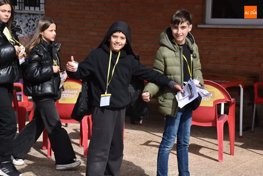 Foto 7 - Los IES mirobrigenses reciben a los alumnos de 6&ordm; de sus colegios vecinos