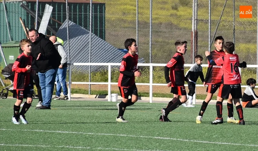 Foto 3 - #M [17-18 FEB] El Benjam&iacute;n del Ciudad Rodrigo se queda sin premio ante el Sporting Carbajosa