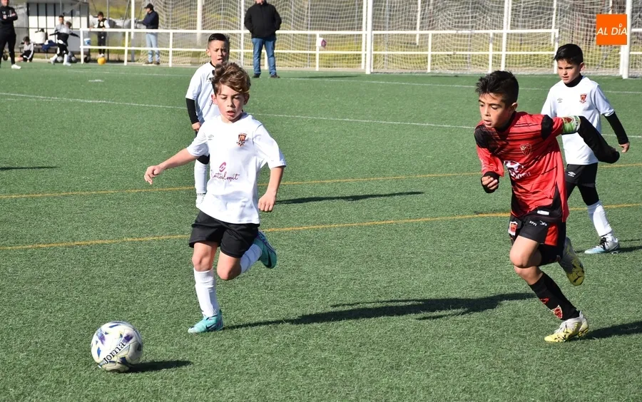Foto 5 - #M [17-18 FEB] El Benjam&iacute;n del Ciudad Rodrigo se queda sin premio ante el Sporting Carbajosa