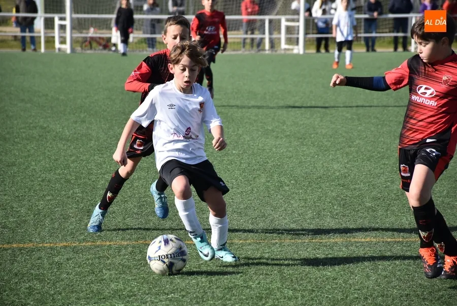 Foto 7 - #M [17-18 FEB] El Benjam&iacute;n del Ciudad Rodrigo se queda sin premio ante el Sporting Carbajosa