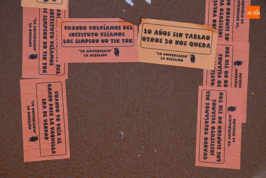 Foto 6 - El Carnaval deja una colecci&oacute;n de pegatinas de pe&ntilde;as en las calles