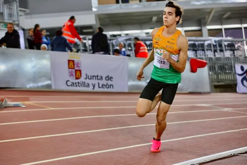 El atleta salmantino Diego Ruiz. 