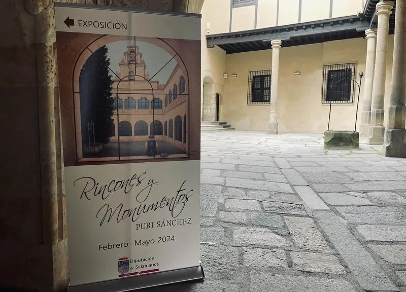 Inauguración de la exposición “Rincones y Monumentos”. Fotos: Diputación de Salamanca.