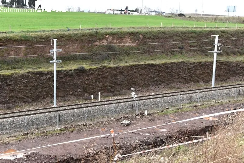 Obras de costrucción de la Plataforma Intermodal Ferroviaria de Salamanca | FOTOS: Vanesa Martins 