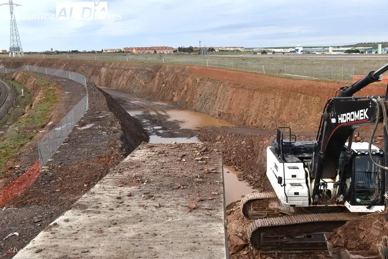 Obras de costrucción de la Plataforma Intermodal Ferroviaria de Salamanca | FOTOS: Vanesa Martins 
