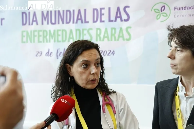 Acto del Día Mundial de las Enfermedades Raras en el Hospital Universitario de Salamanca. Foto de David Sañudo