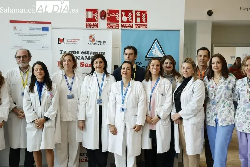 Acto del Día Mundial de las Enfermedades Raras en el Hospital Universitario de Salamanca. Foto de David Sañudo