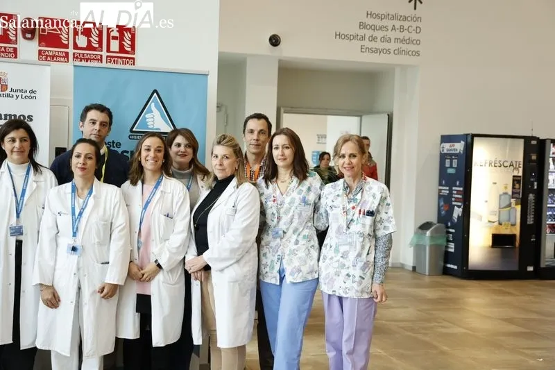 Acto del Día Mundial de las Enfermedades Raras en el Hospital Universitario de Salamanca. Foto de David Sañudo