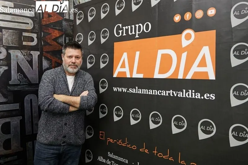 Entrevista a Héctor de Miguel, popular cómico salmantino, antes conocido como Quequé, en las instalaciones de SALAMANCA AL DÍA