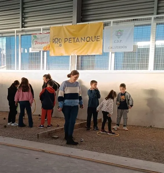 El Club deportivo Petanqueros Valverdón comienza la temporada de petanca  