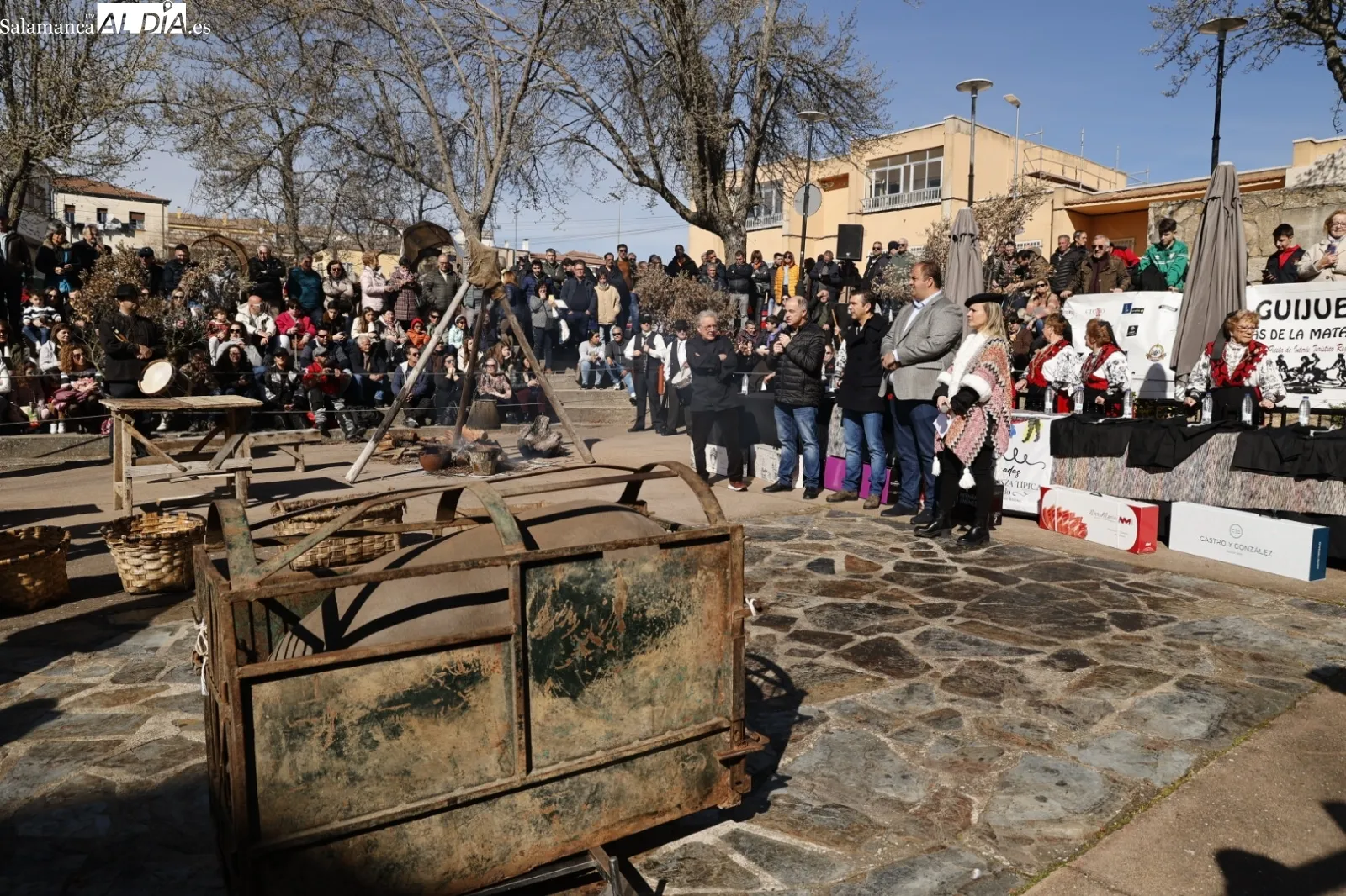 Matanza típica de Guijuelo. Fotos: David Sañudo.