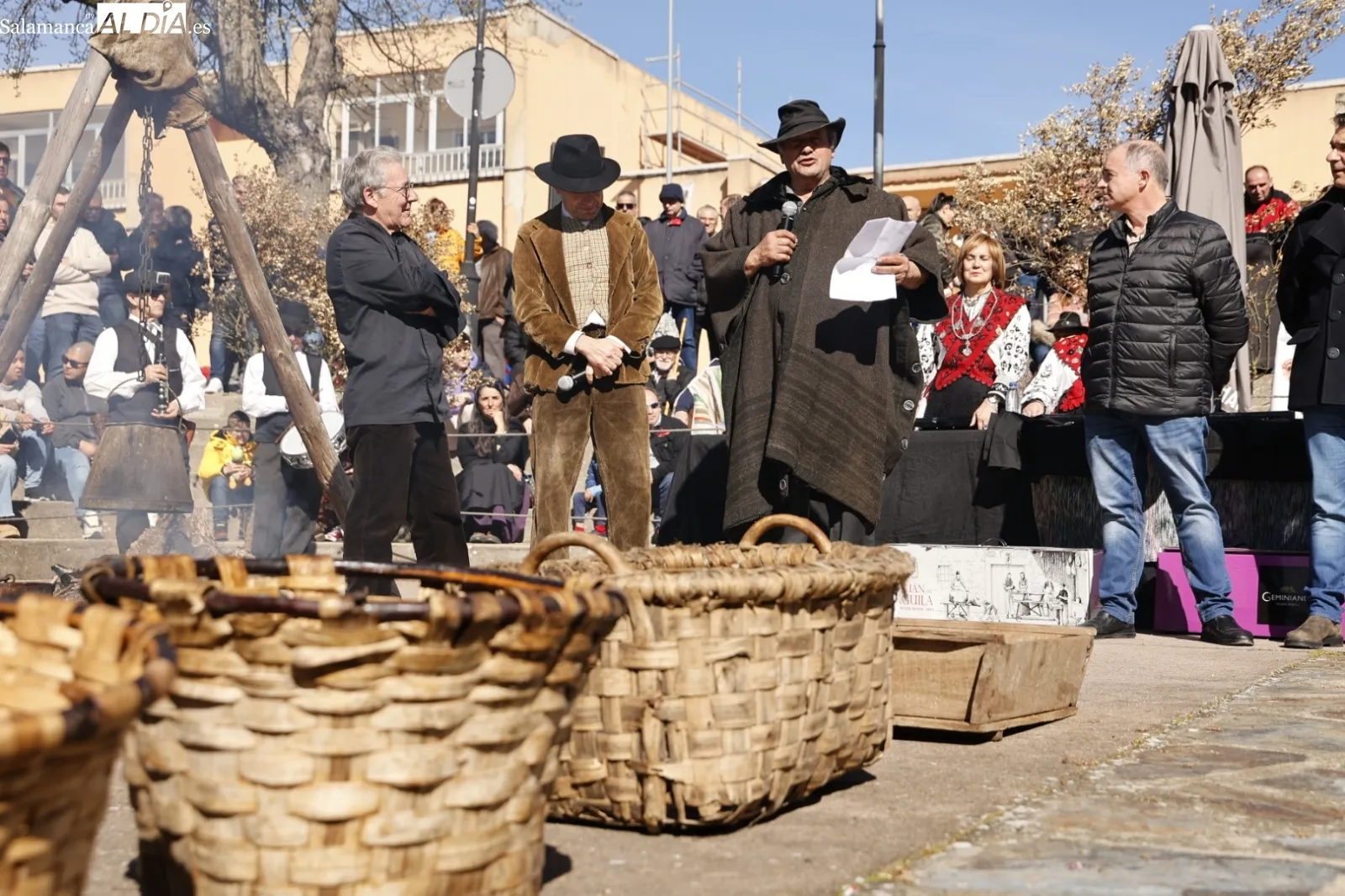 Matanza típica de Guijuelo. Fotos: David Sañudo.