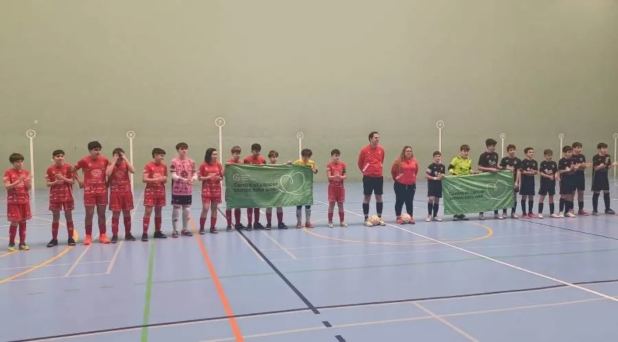 Foto 2 - Doblete de victorias en su viaje m&aacute;s largo del curso del Cadete y el Infantil del III Columnas