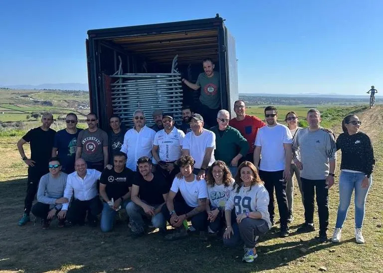 Foto 10 - Gran fiesta ciclista en Gallegos de Arga&ntilde;&aacute;n con 200 j&oacute;venes de toda la regi&oacute;n