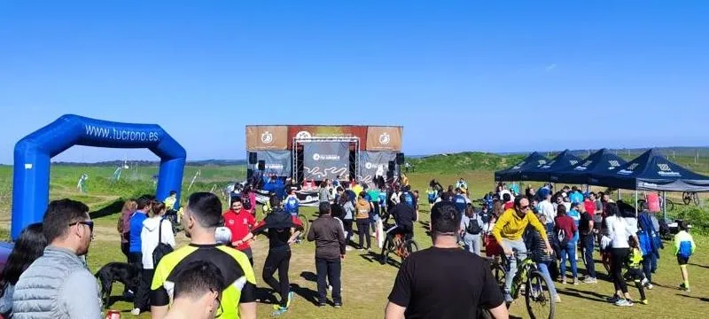 Foto 9 - Gran fiesta ciclista en Gallegos de Arga&ntilde;&aacute;n con 200 j&oacute;venes de toda la regi&oacute;n