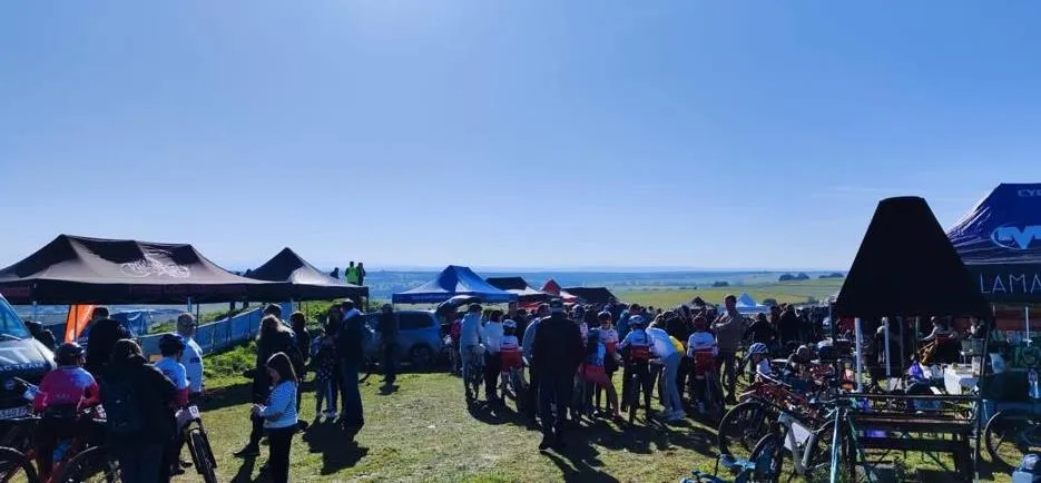 Foto 4 - Gran fiesta ciclista en Gallegos de Arga&ntilde;&aacute;n con 200 j&oacute;venes de toda la regi&oacute;n