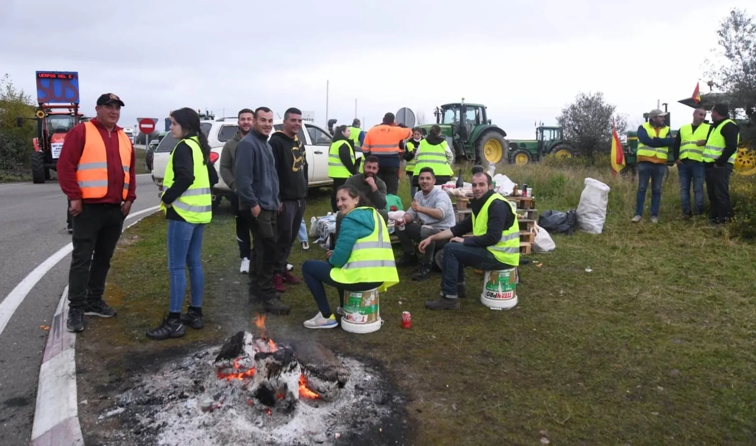 protestas agricultores exttremeños