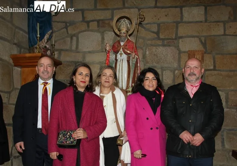 Celebración de San Blas en Corporario