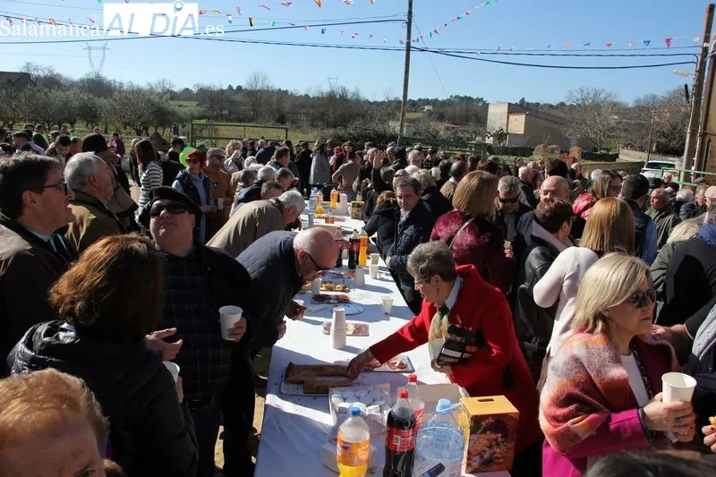 Celebración de San Blas en Corporario