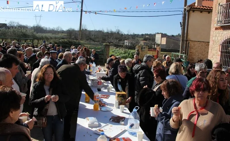 Celebración de San Blas en Corporario
