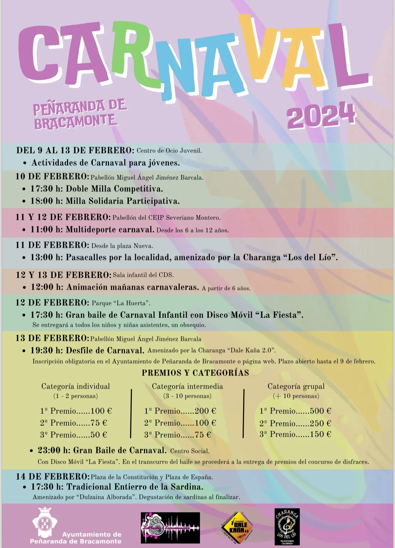 Foto 2 - Cinco jornadas festivas y m&aacute;s de una docena de actividades: As&iacute; se vivir&aacute; el Carnaval 2024 en Pe&ntilde;aranda