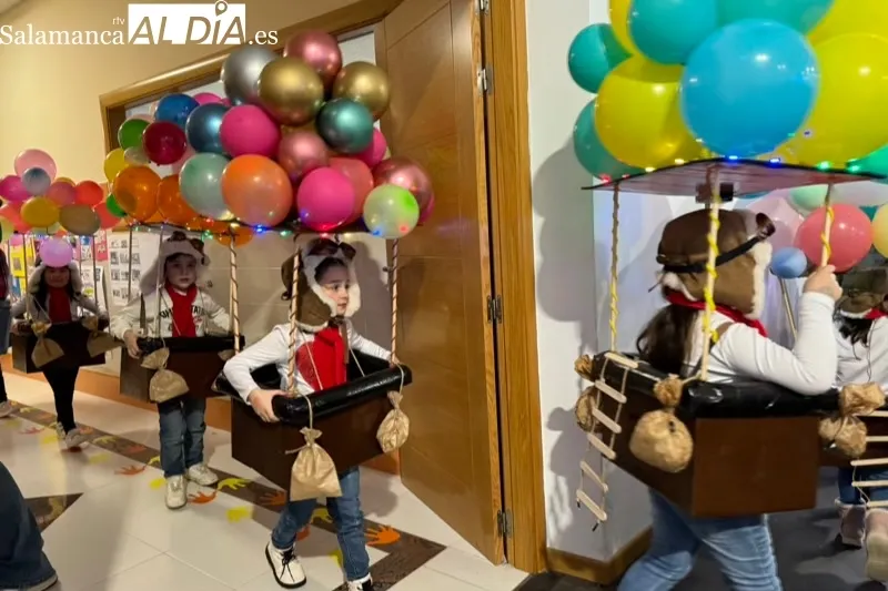 El colegio La Encarnación celebraba su Carnaval Misionero este viernes