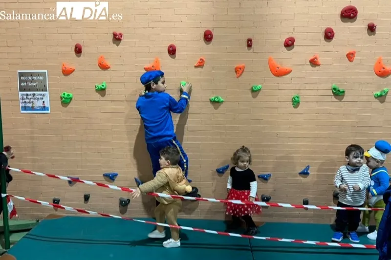 Peñaranda organizaba este lunes el gran baile infantil de carnaval